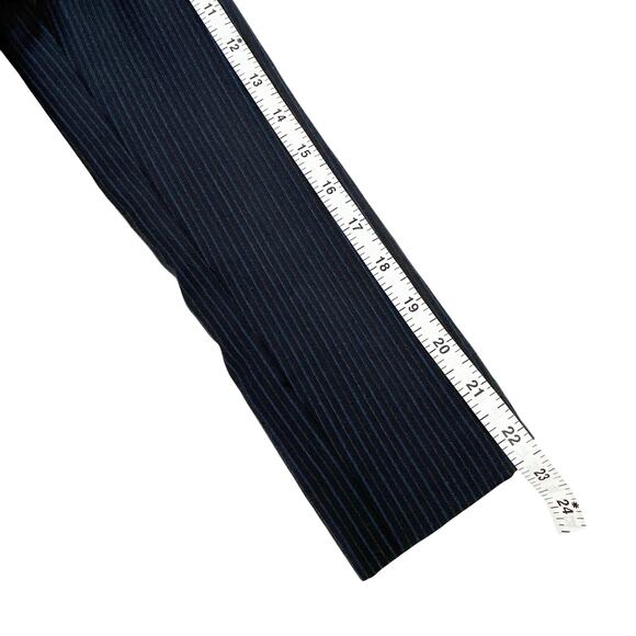 THE GREAT. The Swing Blazer in Navy Stripe 0|XS - Picture 13 of 13